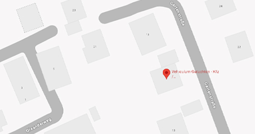 Kartenansicht des Standorts in Vlotho